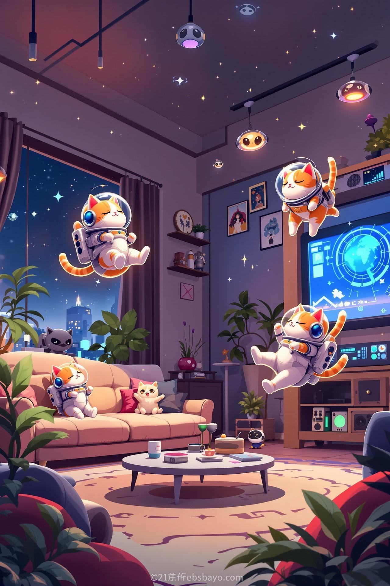喵星人来袭 - 猫星人来襲 - Neko Seijin Raishuu 里番动漫在线观看海报