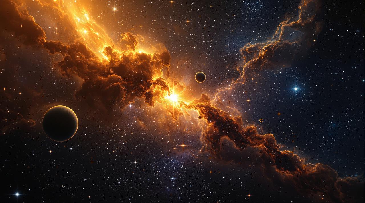 银河番组 - 星空宇宙背景